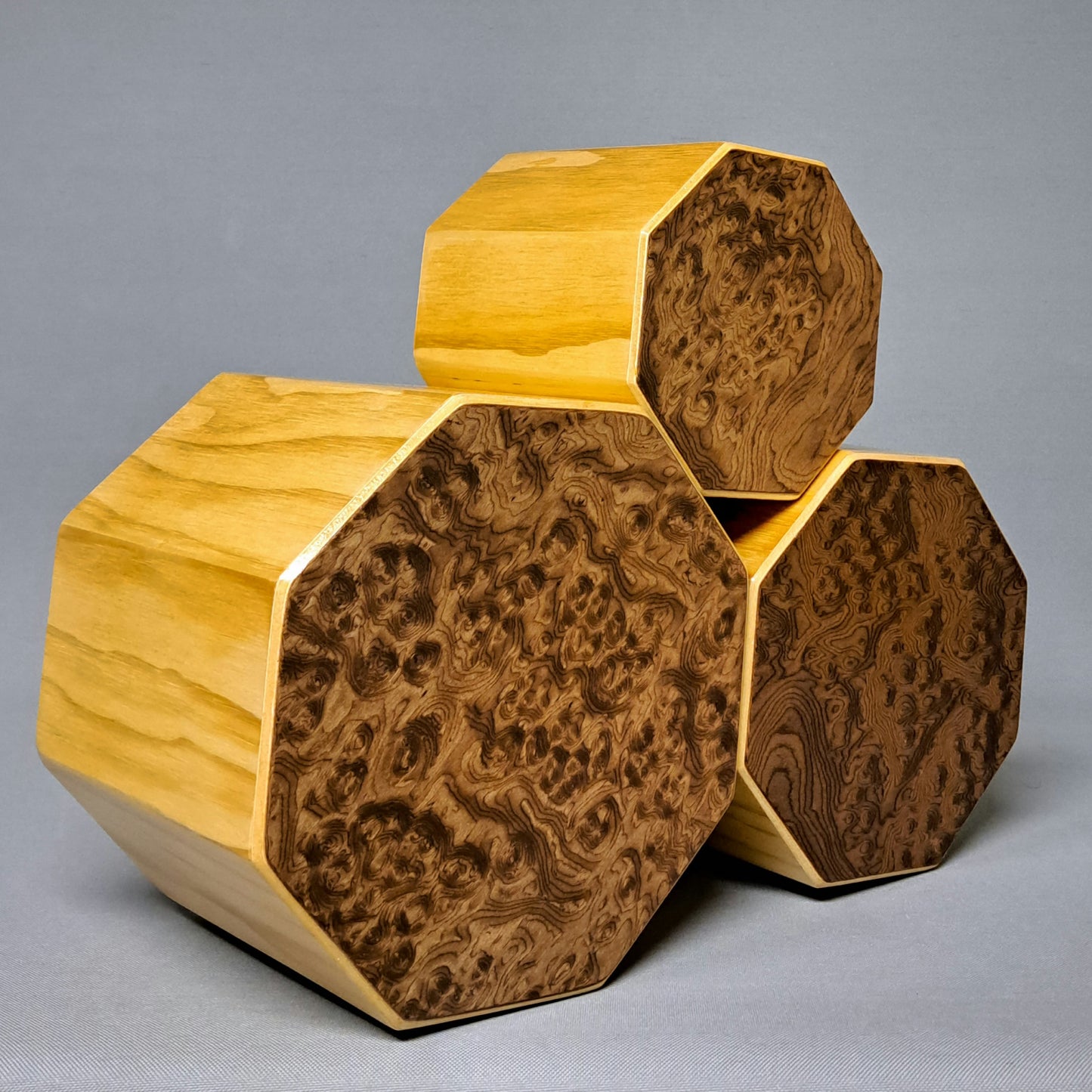 BongoCajón 3.0 FIJO Tapa Raíz de Nogal Flamentr3lok - Stock disponible