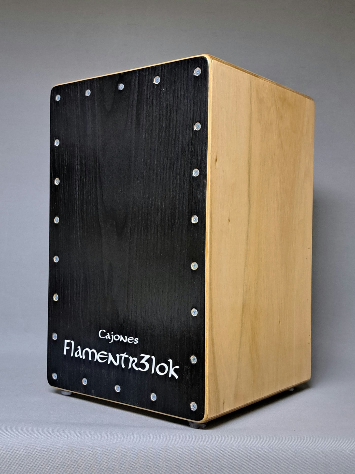 Instrumentos de percusión cajon Flamenco