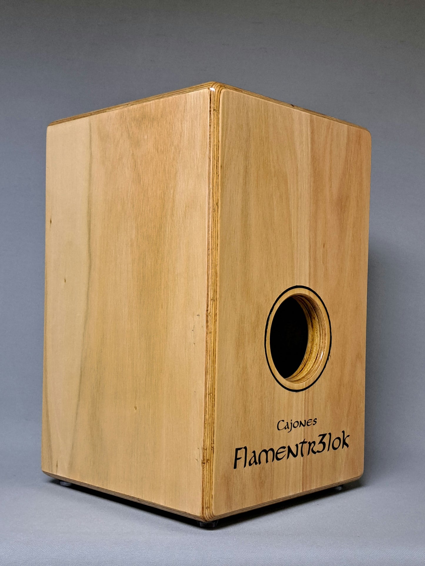 Cajon Flamenco Profesional Black Catedral Flamentr3lok