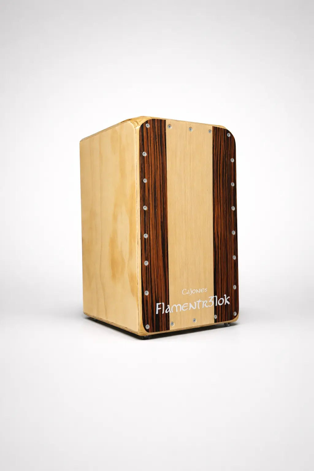 Cajón Flamenco Profesional Ébano - Maple Flamentr3lok