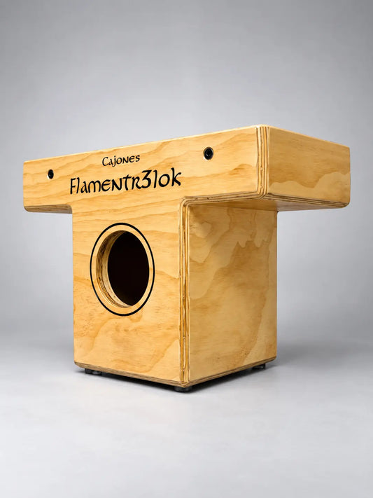 Cajón Flamenco "T" Ébano Black Flamentr3lok
