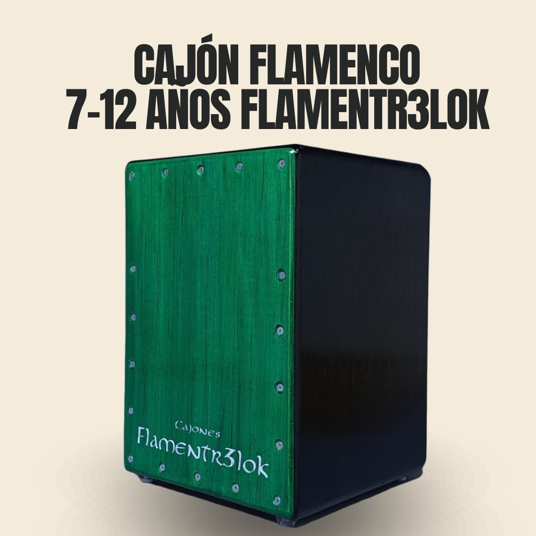 Cajón Flamenco para niños de 7 a 12 años