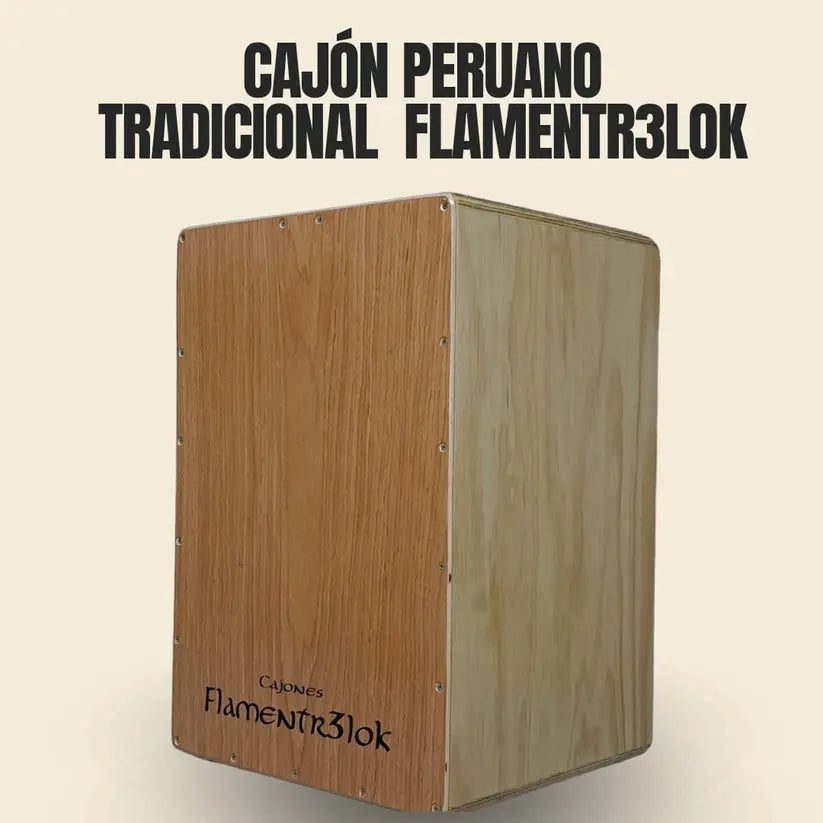 Cajón Peruano Tradicional Flamentr3lok