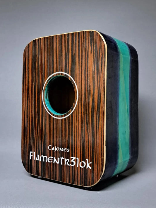 Cajón Flamenco CURVATR3LOK cajón artesanal de percusión