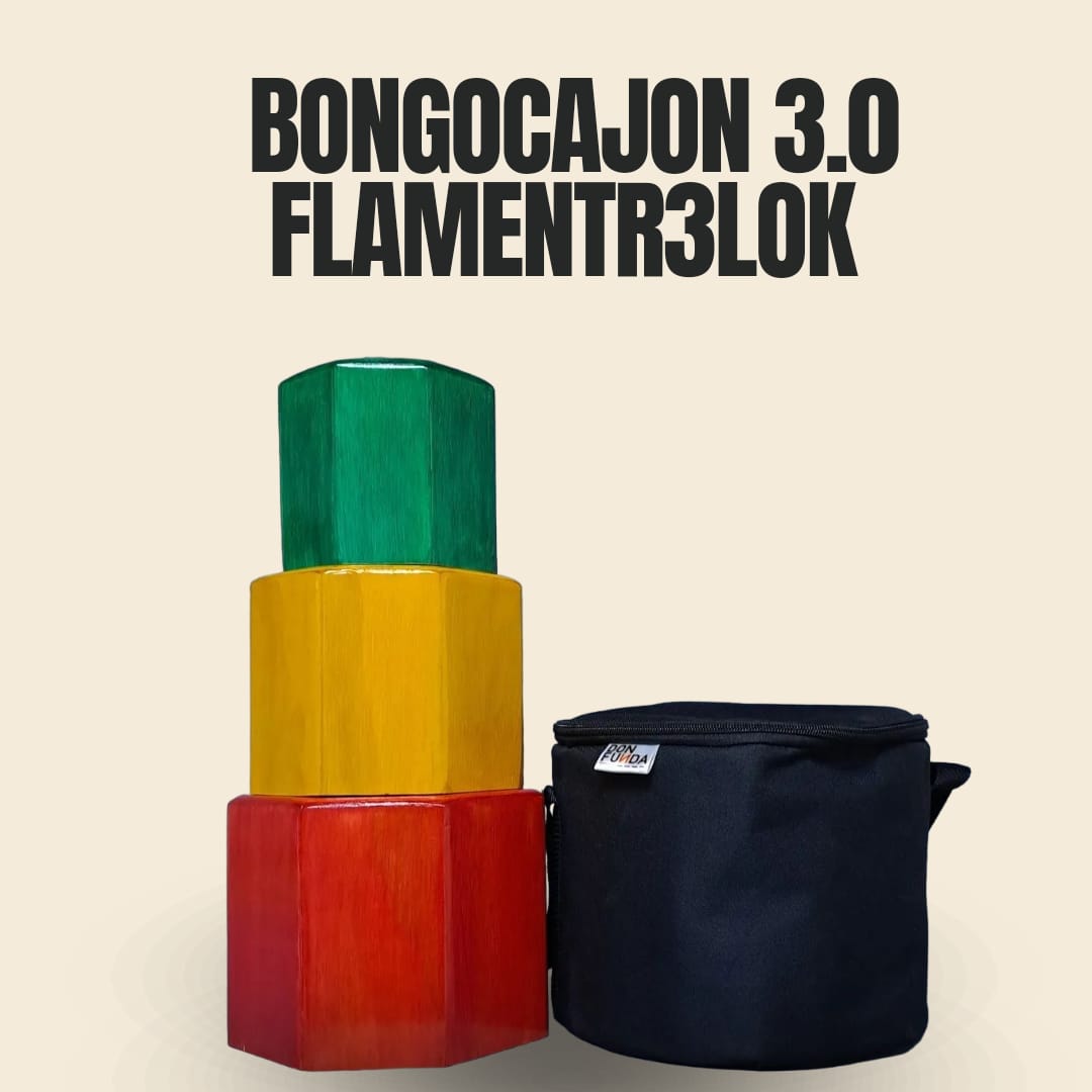 BongoCajon 3.0 DESMONTABLE Flamentr3lok