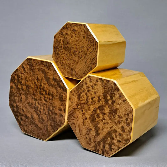 BongoCajón 3.0 FIJO Tapa Raíz de Nogal Flamentr3lok - Stock disponible