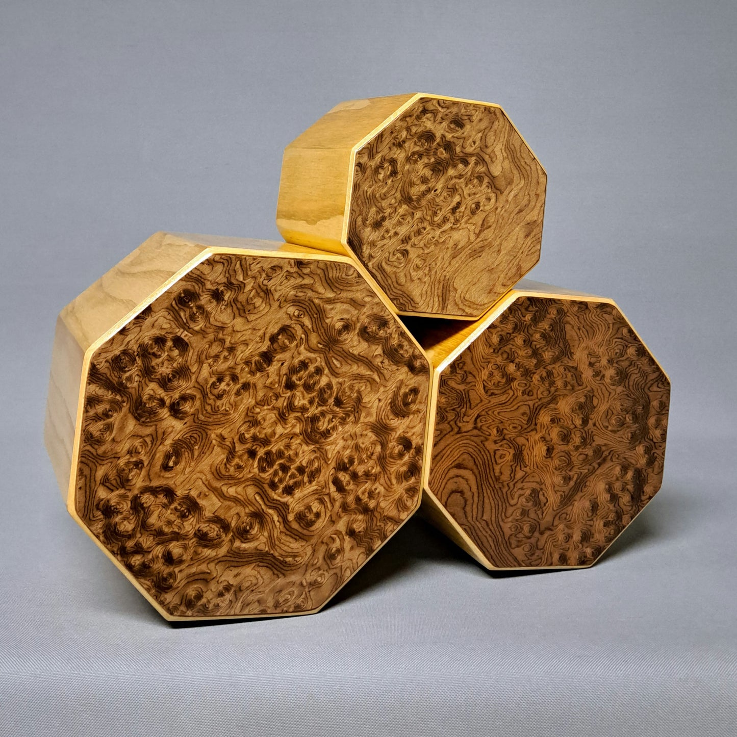 BongoCajón 3.0 FIJO Tapa Raíz de Nogal Flamentr3lok - Stock disponible