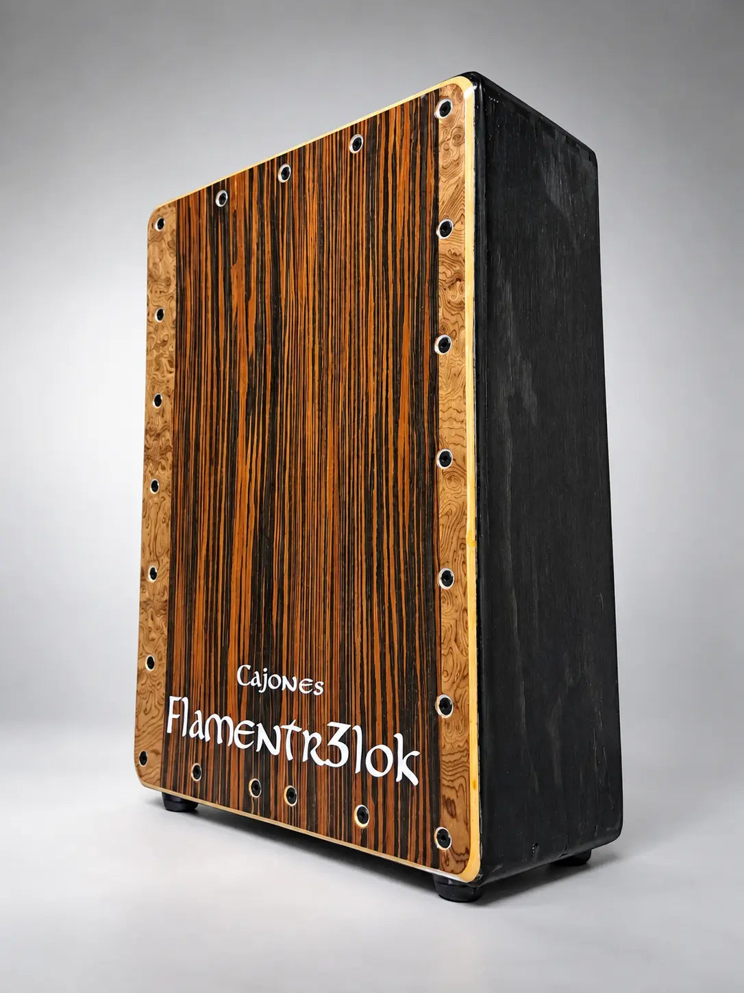 Cajón Flamenco Traveltr3lok Unión Ébano