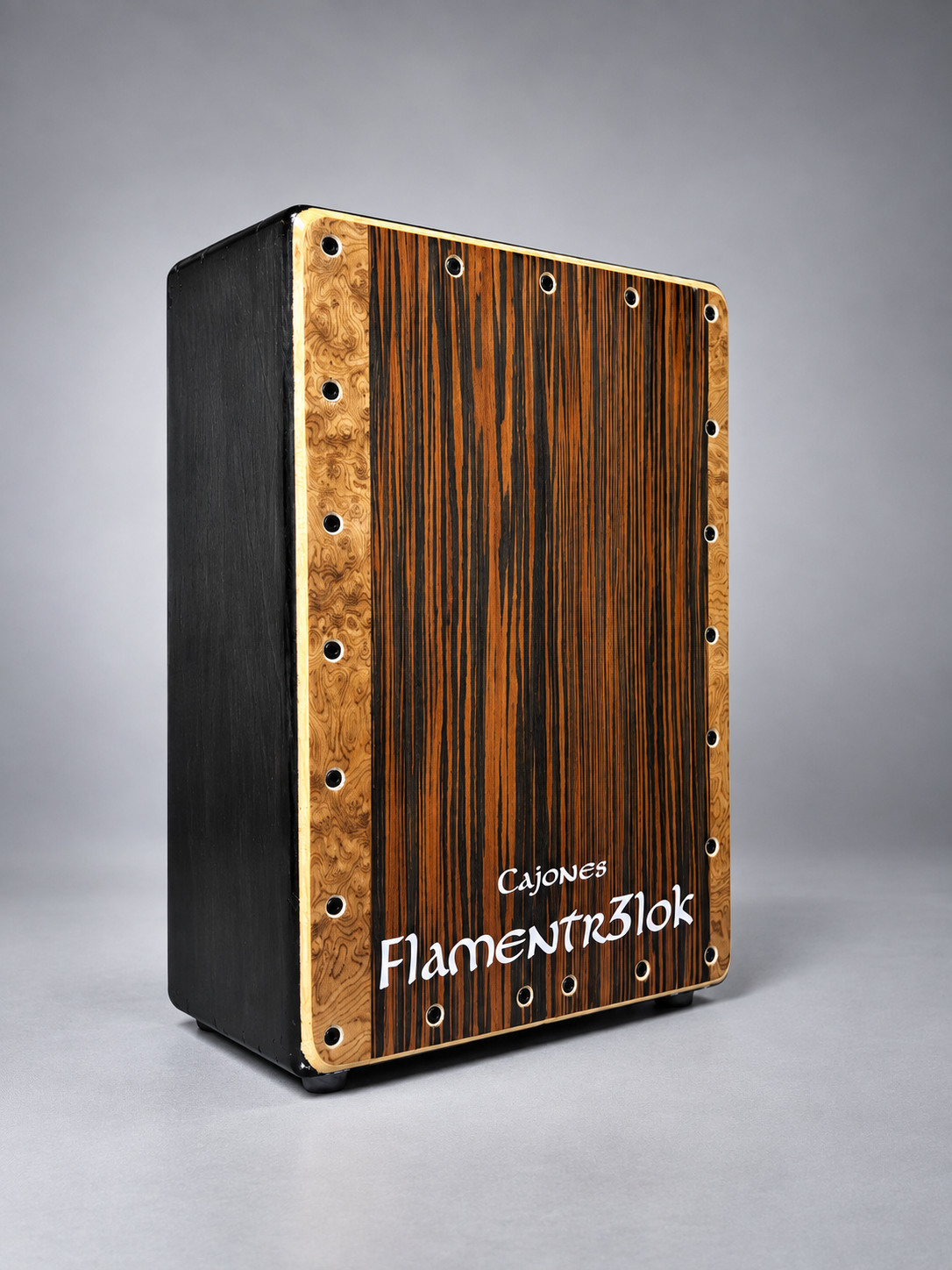 Cajón Flamenco Traveltr3lok Unión Ébano