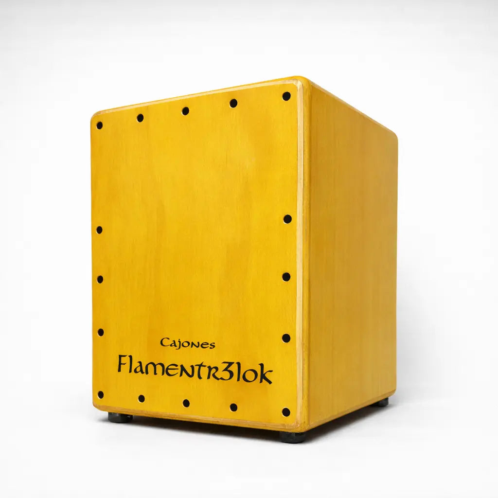 Cajón Flamenco niños de 1 a 6 años Flamentr3lok cajón artesanal de percusión
