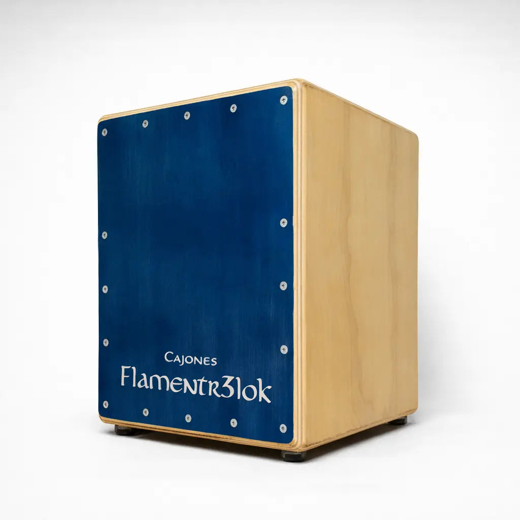 Cajón Flamenco niños de 1 a 6 años Flamentr3lok cajón artesanal de percusión
