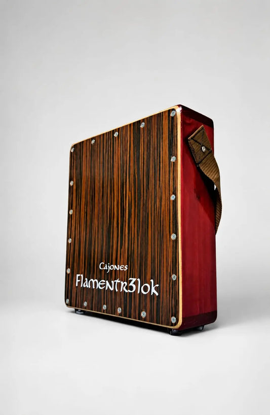 Cajón Flamenco Portátil Ébano Flamentr3lok