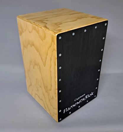 Cajon Flamenco Profesional Black Catedral Flamentr3lok -Stock Disponible