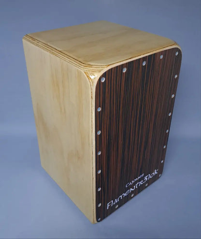 Cajón Flamenco Profesional Ébano Flamentr3lok