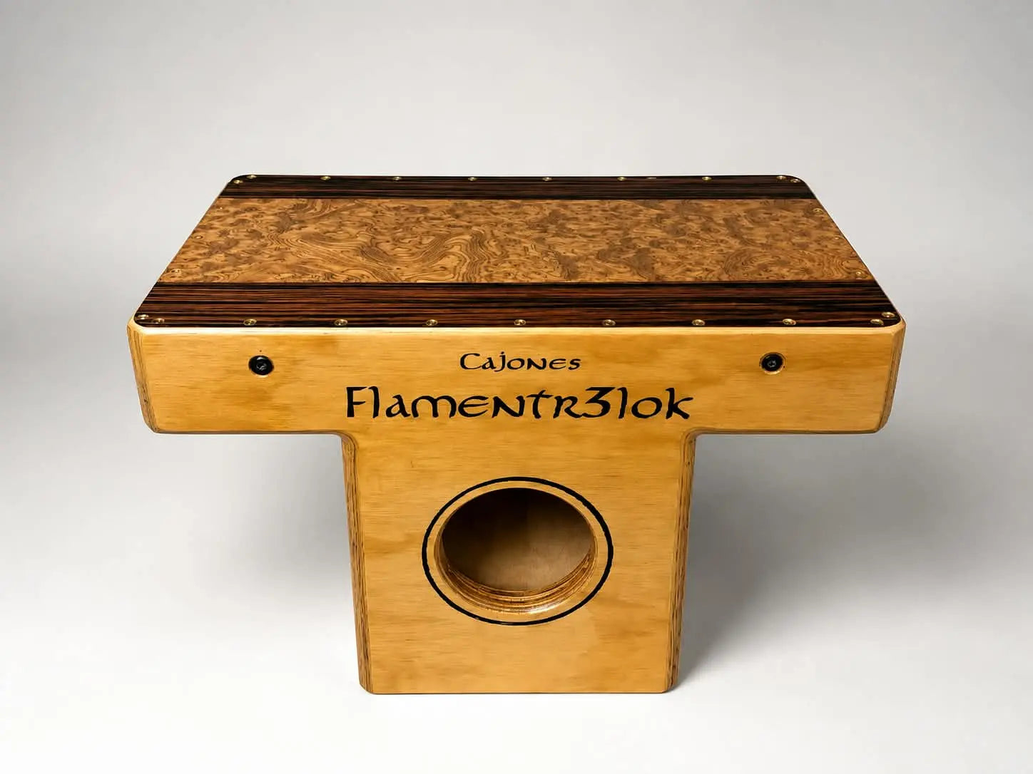 Cajon Flamenco T Ebano Flamentr3lok 