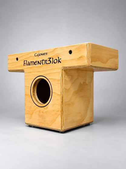 Cajón Flamenco "T" Ébano Black Flamentr3lok