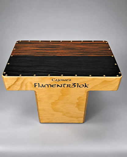 Cajón Flamenco "T" Ébano Black Flamentr3lok