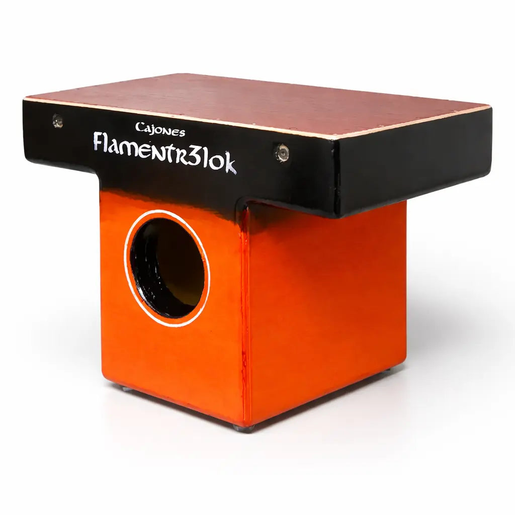 Cajón Flamenco "T" Flamentr3lok cajón artesanal de percusión
