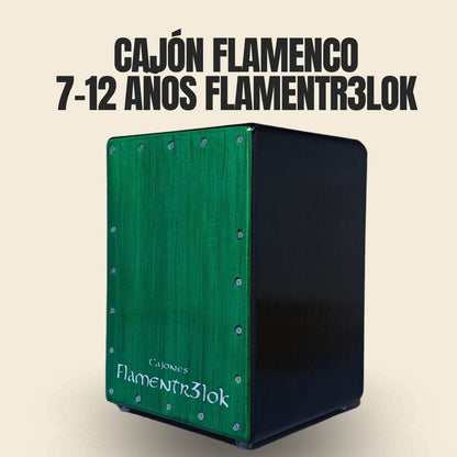 Cajón Flamenco para niños de 7 a 12 años
