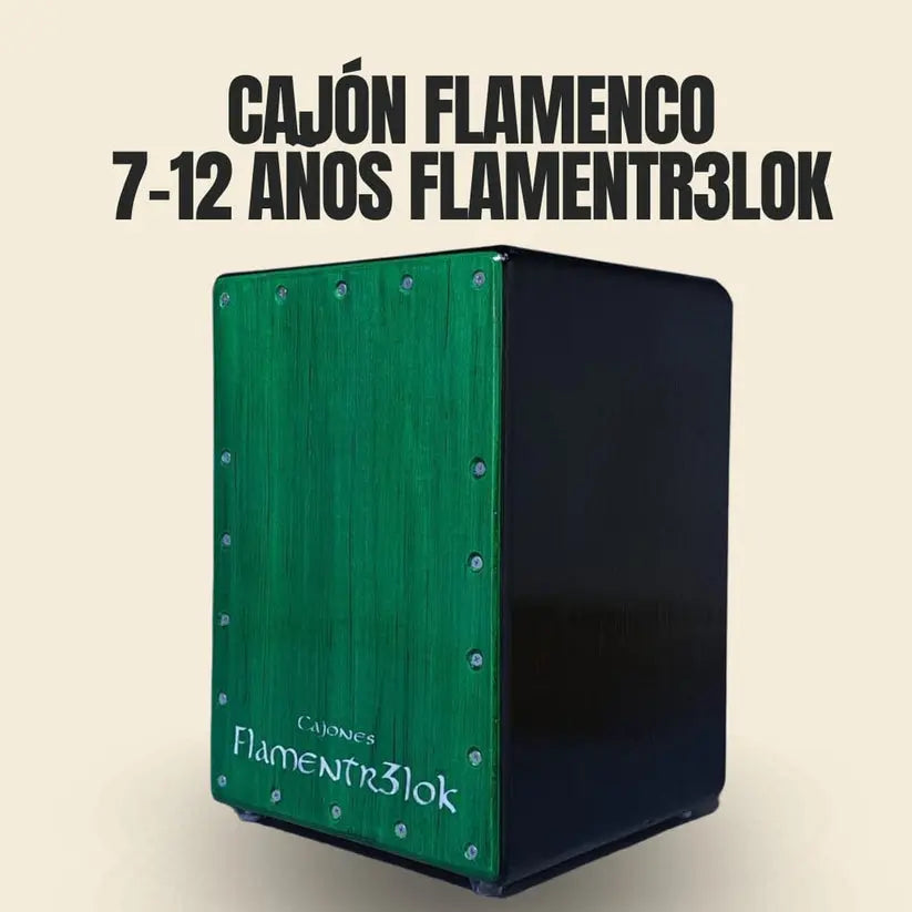 Cajón Flamenco para niños de 7 a 12 años