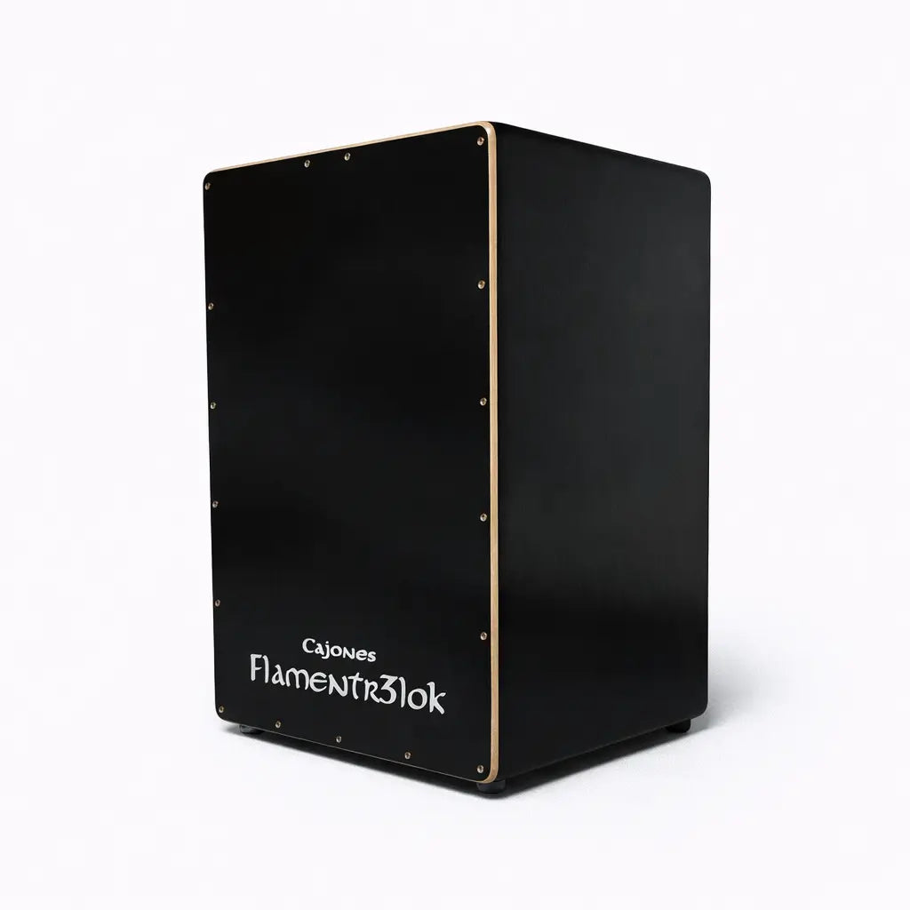 Cajón Peruano Color Flamentr3lok cajón artesanal de percusión
