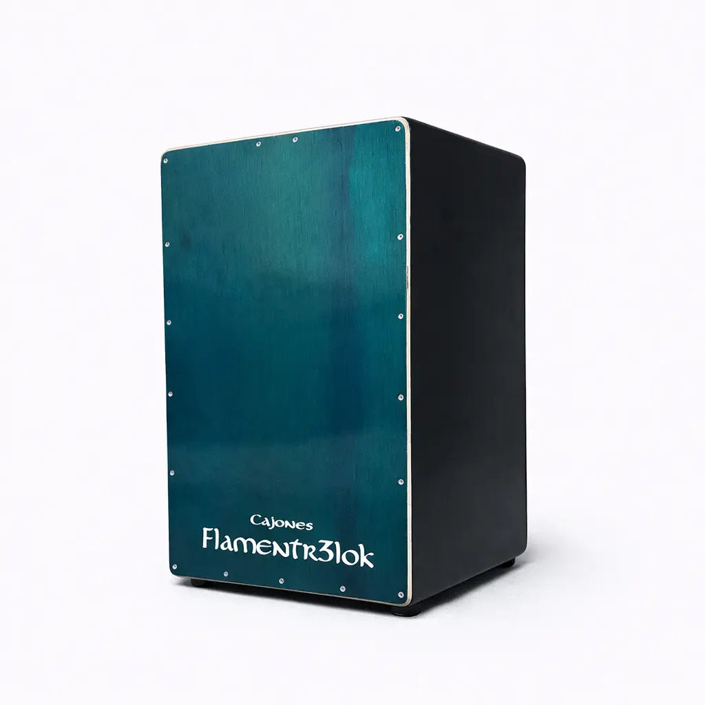 Cajón Peruano Color Flamentr3lok cajón artesanal de percusión
