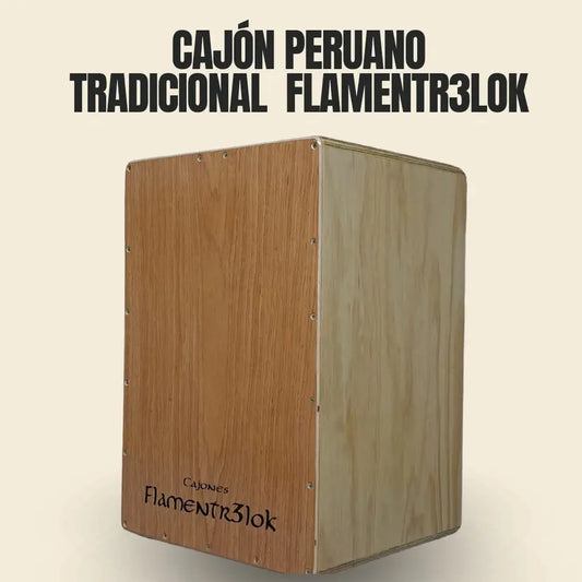 Cajón Peruano Tradicional Flamentr3lok