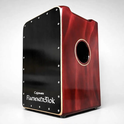 Cajón Rumba/Festejo Profesional Montura Flamentr3lok cajón artesanal de percusión
