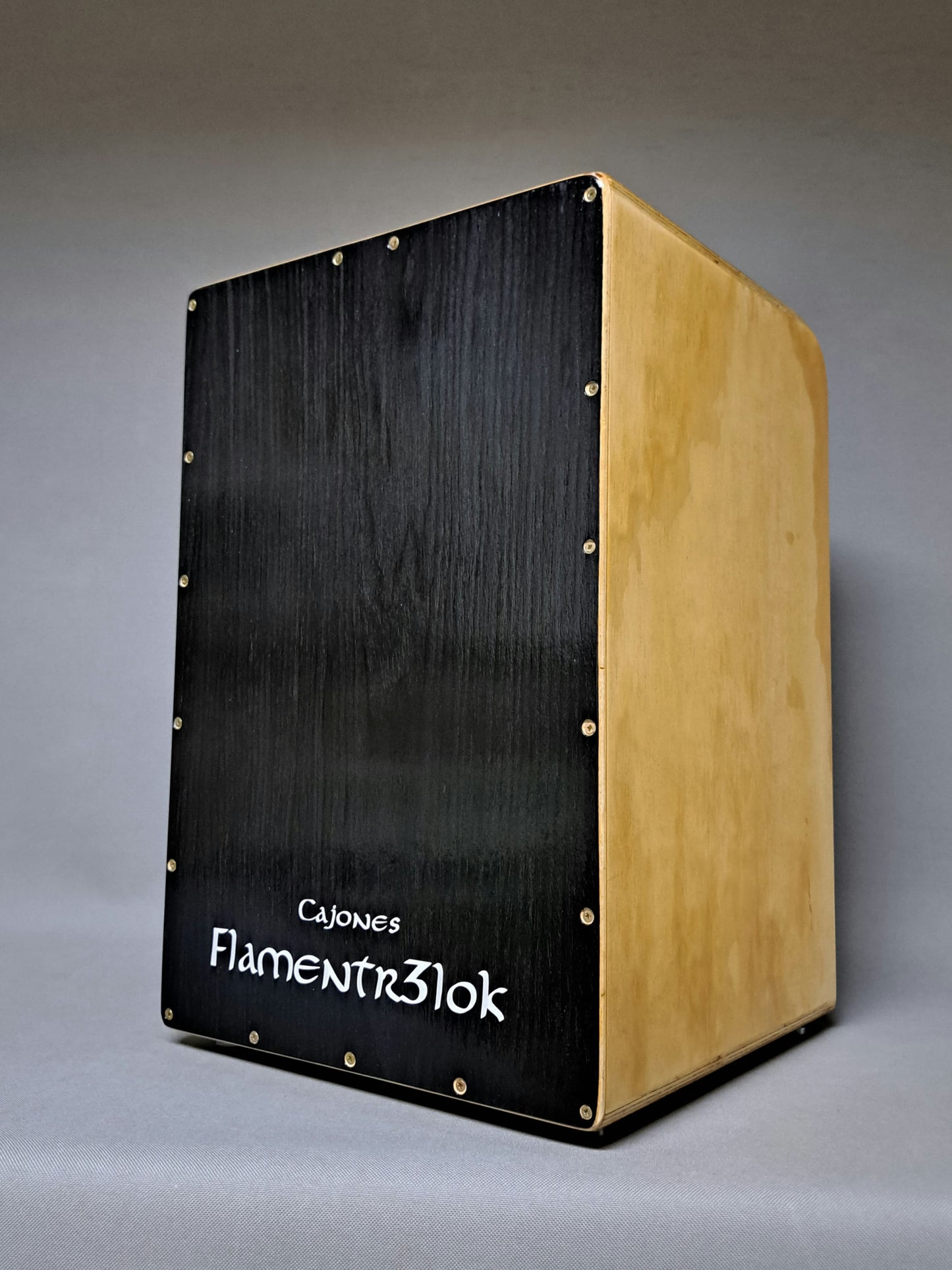 Cajón Rumba/Festejo Tradicional ÉBANO Flamentr3lok - Stock disponible