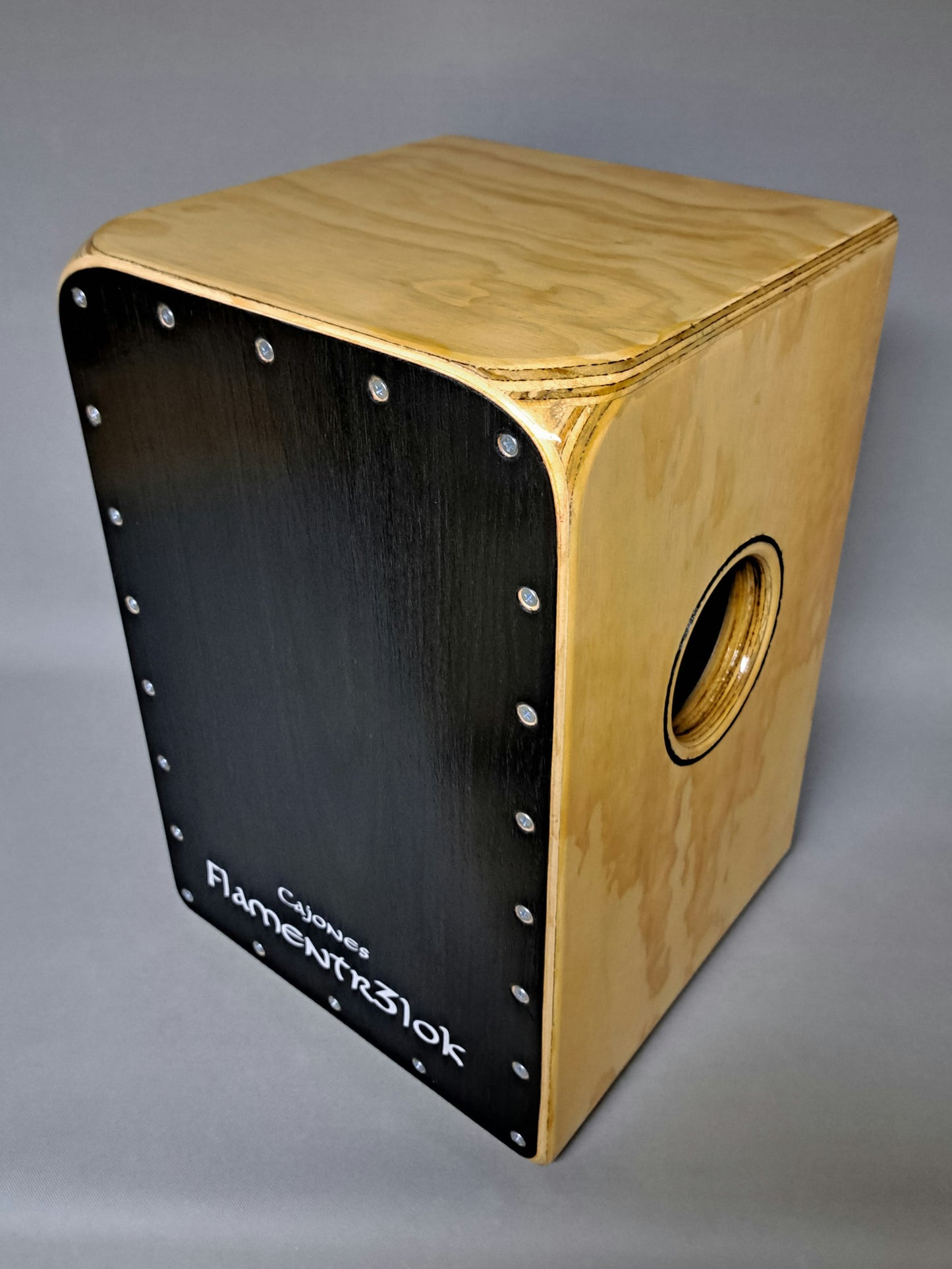 Cajón Rumba/Festejo Tradicional ÉBANO Flamentr3lok - Stock disponible
