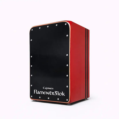 Cajón Flamenco Color Flamentr3lok cajón artesanal de percusión

