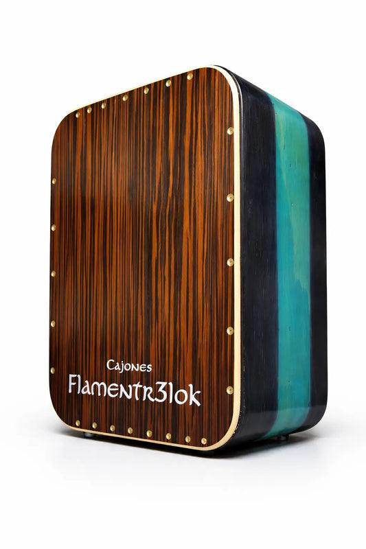 Cajón Flamenco CURVATR3LOK cajón artesanal de percusión
