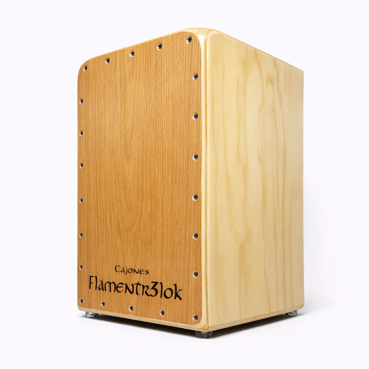 Cajón Flamenco Tradicional Flamentr3lok cajón artesanal de percusión
