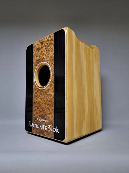 Cajón Flamenco Profesional Montura Madera Brava cajón artesanal de percusión
