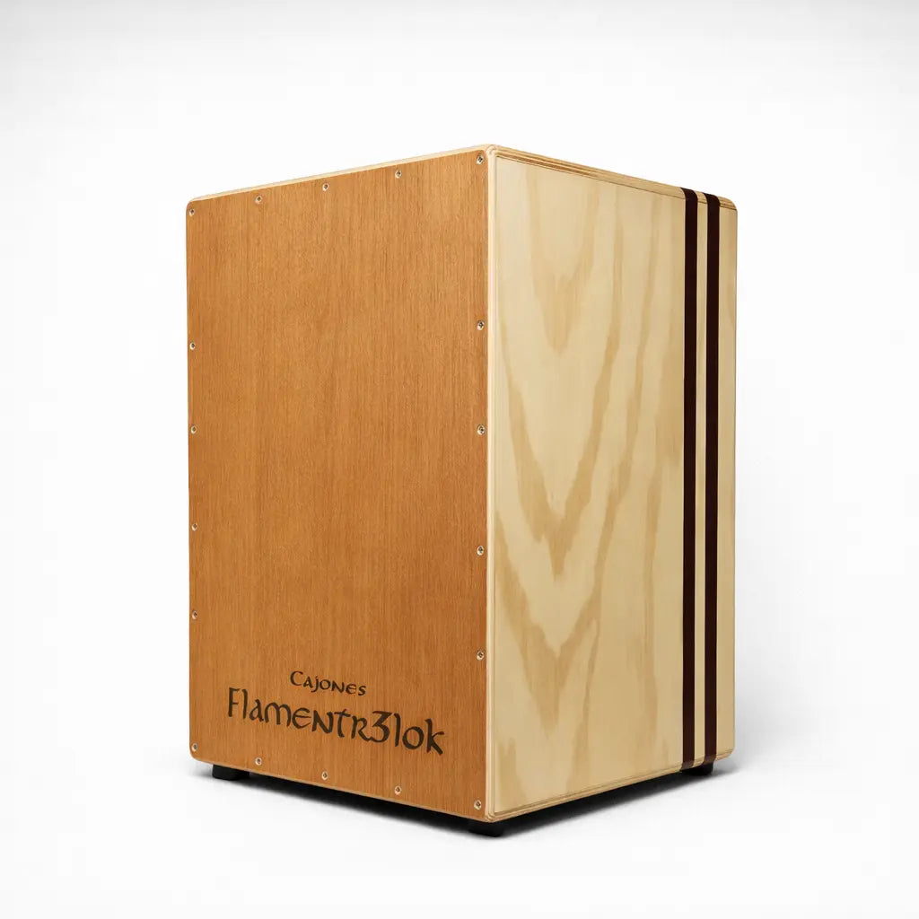 Cajón Peruano Tradicional Flamentr3lok cajón artesanal de percusión
