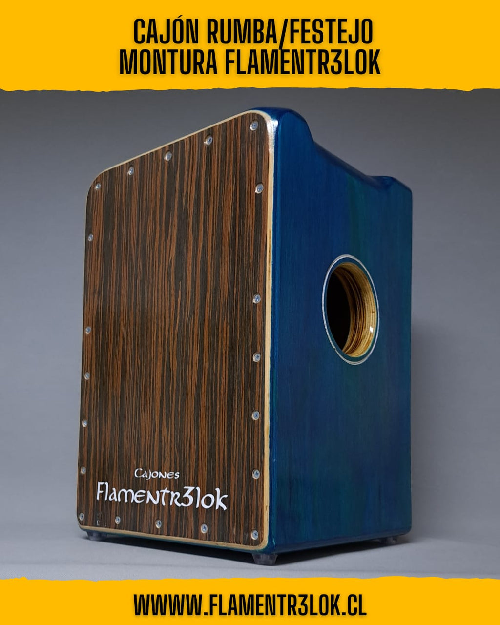 Cajón Rumba/Festejo  MONTURA Flamentr3lok