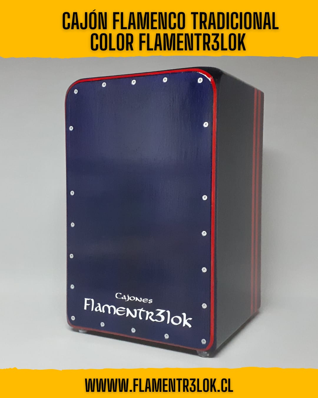 Cajón Flamenco Color Flamentr3lok