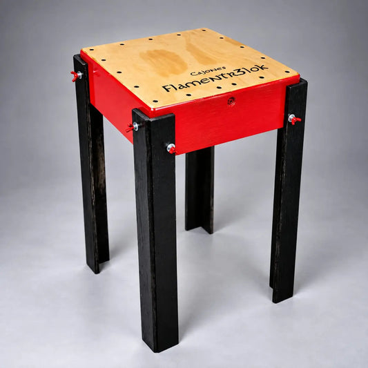 La Mesa del Ritmo de Flamentr3lok instrumento de percusión chilena para cueca