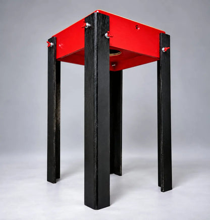 La Mesa del Ritmo Flamentr3lok percusión artesanal de madera hecha en Chile
