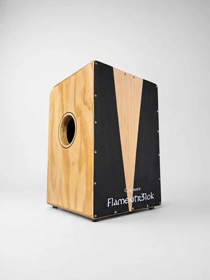 Cajón Rumba/Festejo Tradicional Ébano -Maple Flamentr3lok