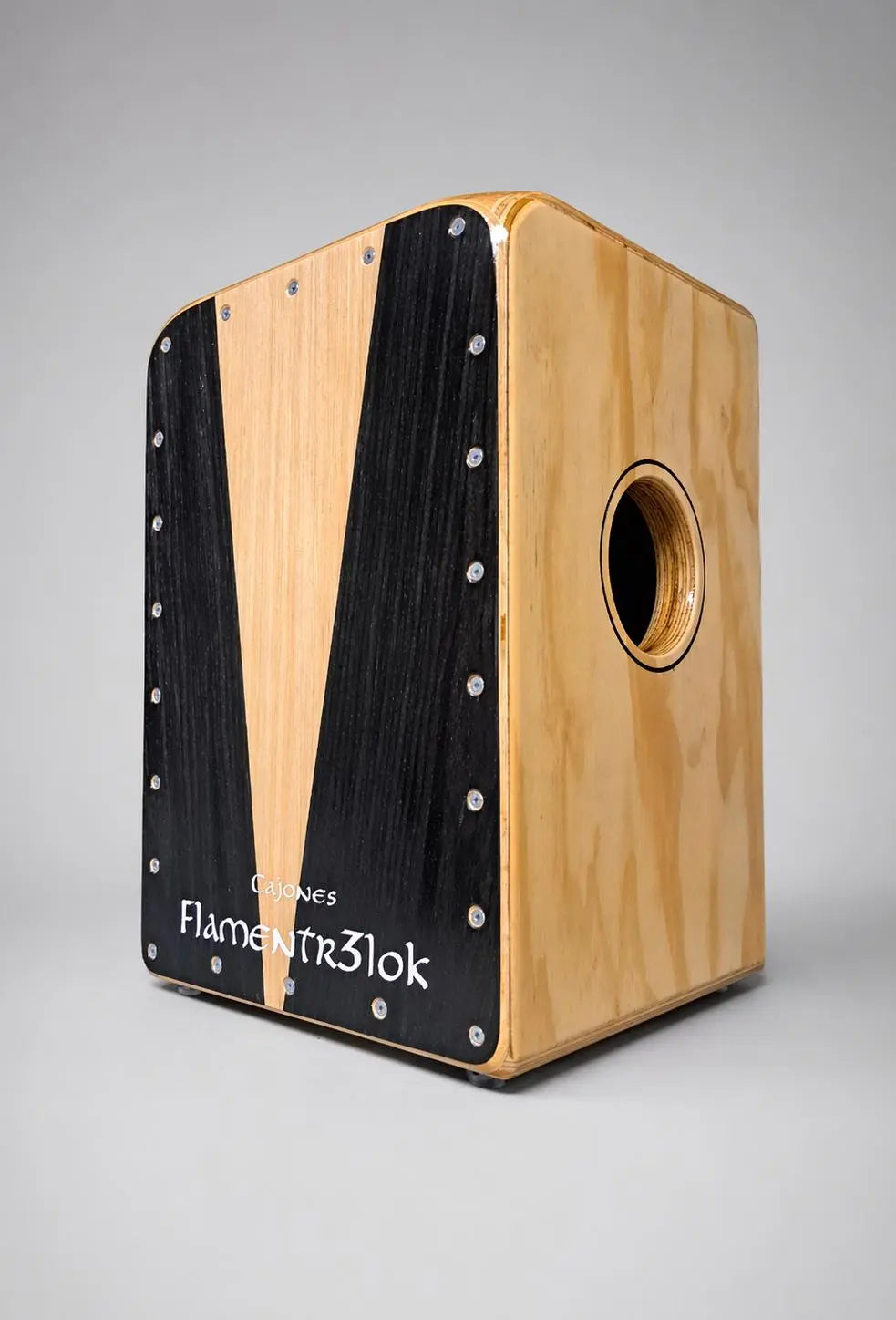 Cajón Rumba/Festejo Tradicional Ébano -Maple Flamentr3lok