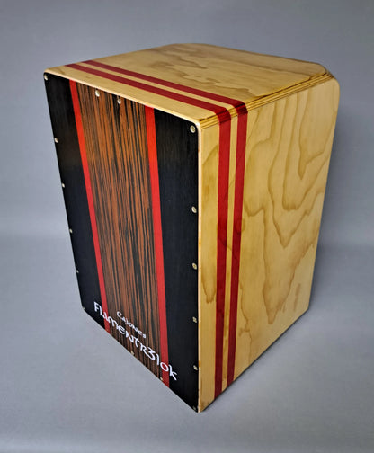 Cajon Rumba Festejo Tradicional Ebano Black Flamentr3lok