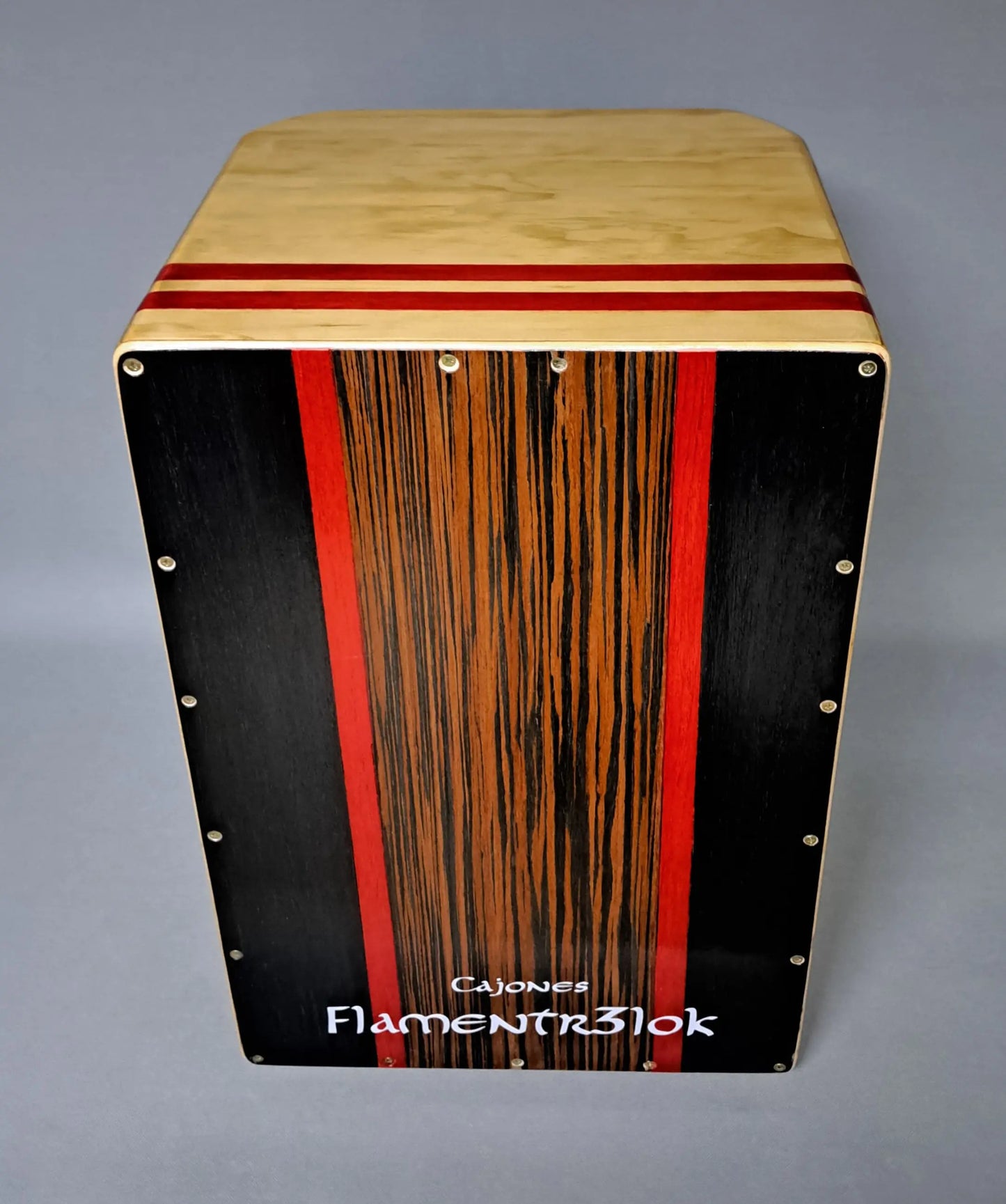 Cajon Rumba Festejo Tradicional Ebano Black Flamentr3lok