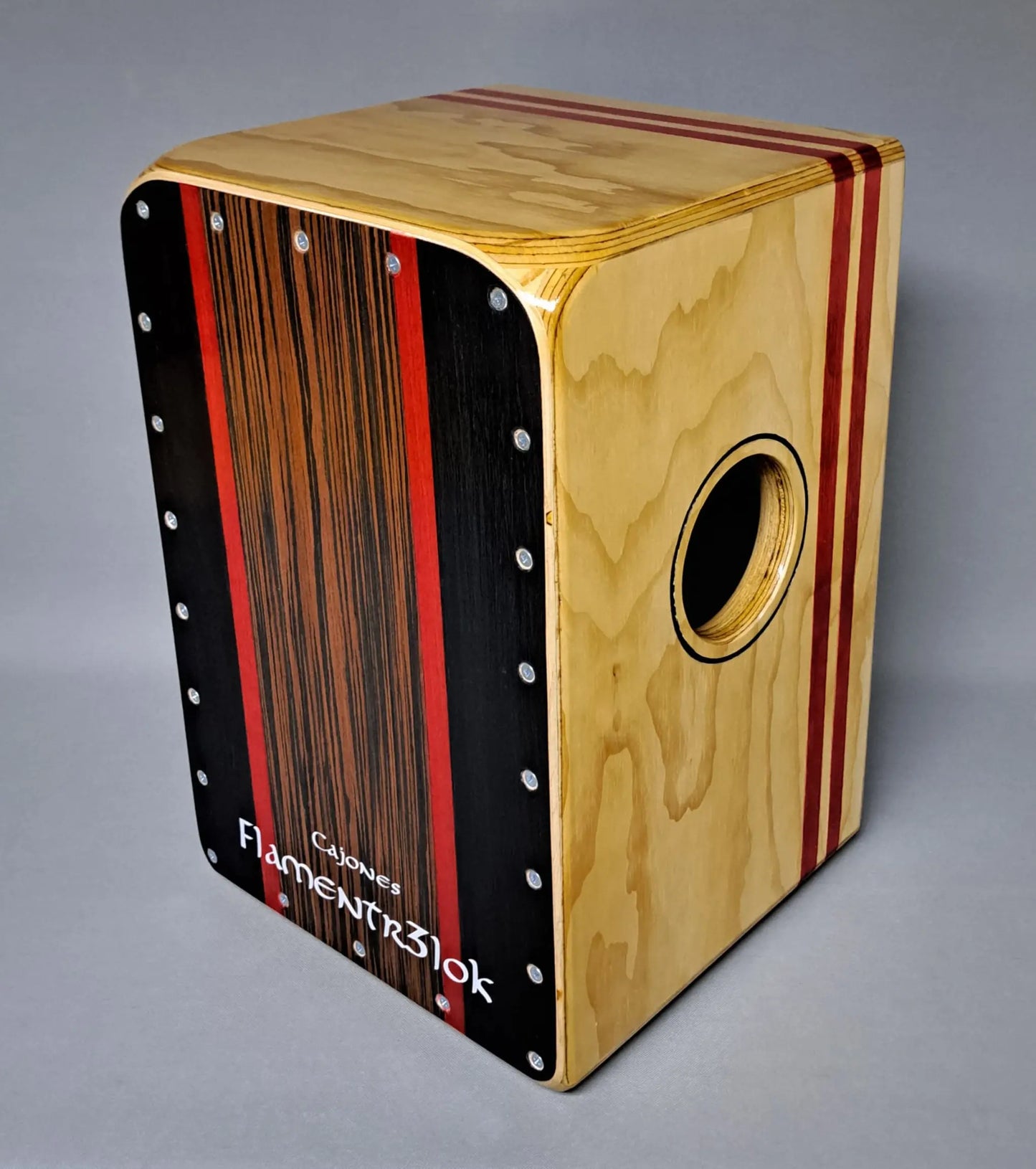 Cajon Rumba Festejo Tradicional Ebano Black Flamentr3lok