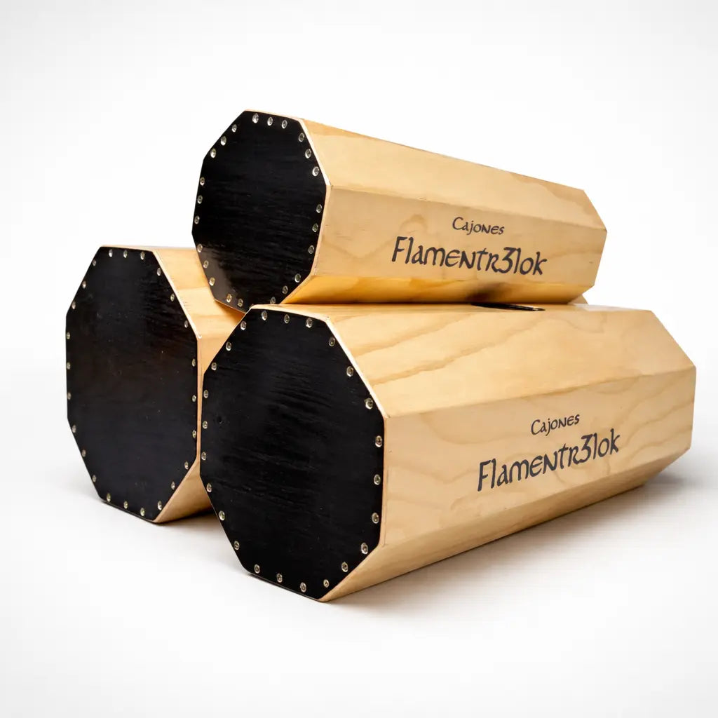 Set BataTr3lok cajón artesanal de percusión
