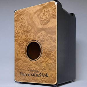 Cajón Flamenco Profesional Montura "AUDACIA" Flamentr3lok