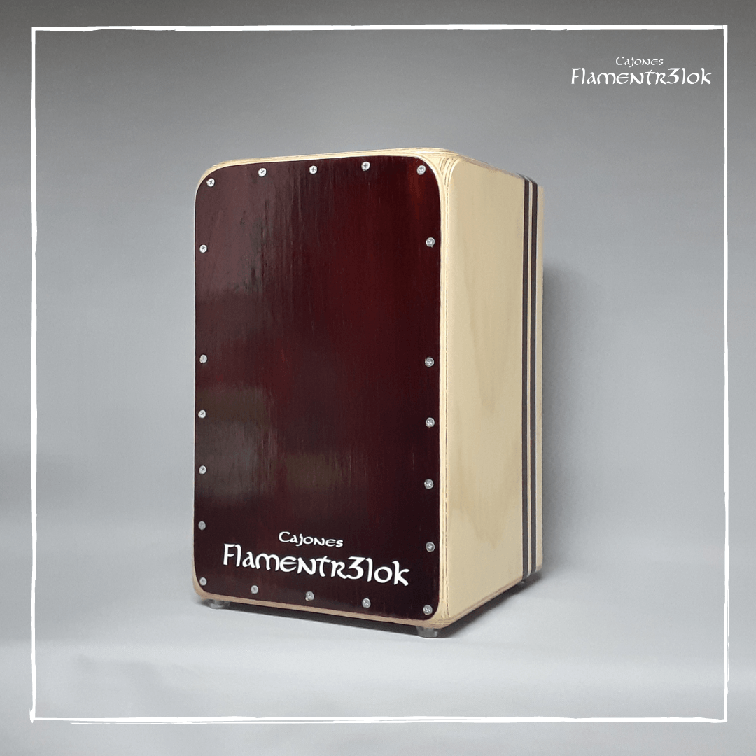 Cajón Flamenco Color Flamentr3lok - Cajones Flamentr3lok